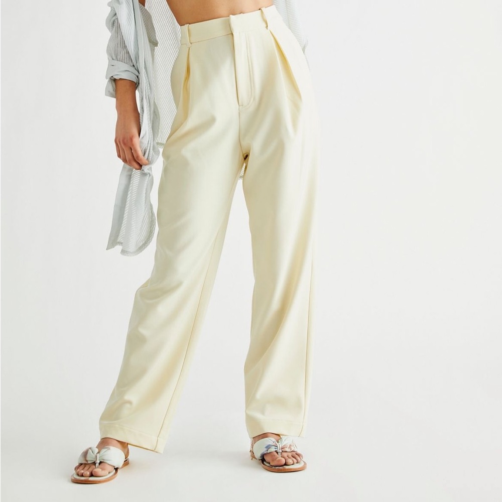 Free People Pia dad pants trousers